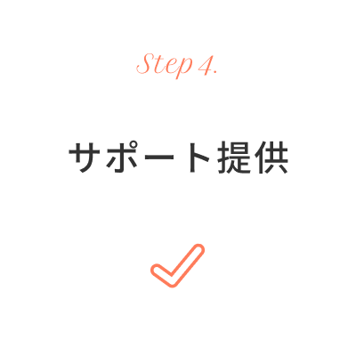 サポート提供